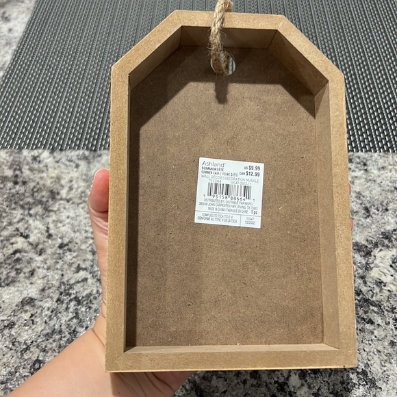 Ashland Home Decor Wooden Signs Just Go To Travel Is To Live Frame Wanderlust - Picture 5 of 11